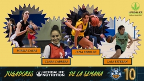 Rebollo, Casas, Esteban y Cabrera, candidatas a MVP Herbalife de la 5ª semana: vota a tu favorita
