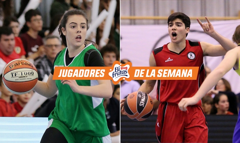 Reyes de la final: Claudia Gómez y Álvaro Jiménez, Jugadores Bifrutas de la Semana