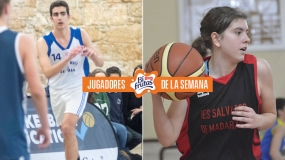 Román Vázquez y Adriana Vázquez, Jugadores Bifrutas de la semana