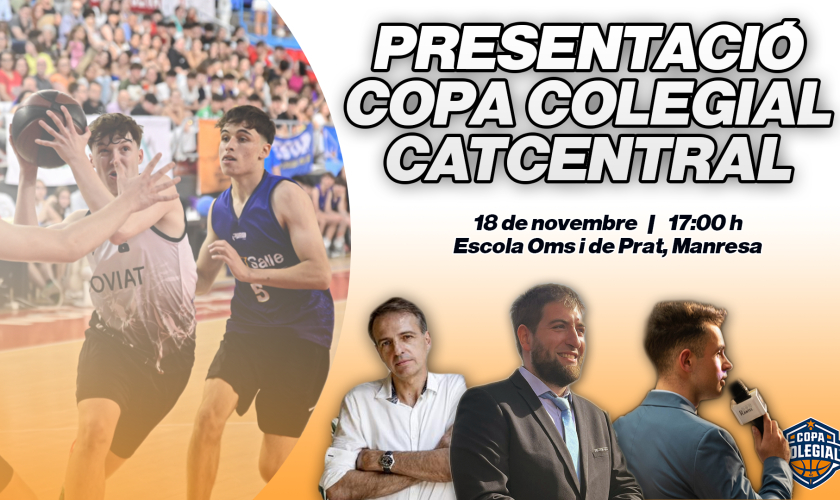 Tots els detalls aquí: Arrenca la Copa Colegial Catcentral!