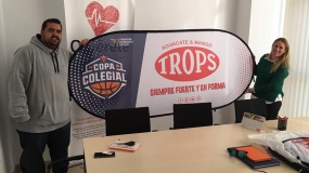 TROPS se convierte en uno de los patrocinadores principales de la Copa Colegial Málaga 2019