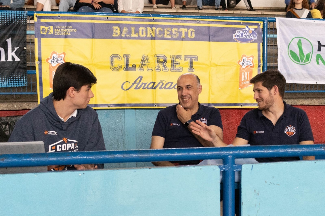 Arturo Morales (Izq), Gabriel Cepeda (Centro) y Pablo Galavís (Der)